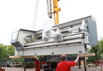 New machines for the production of conveyor belt pulleys on site Cottbus